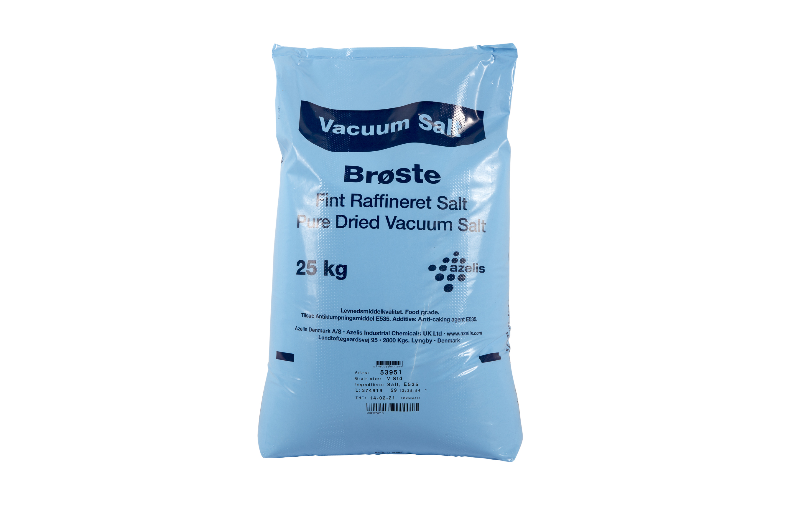 Broste Pdv Food Grade 25 Kg Bags Essex Salt