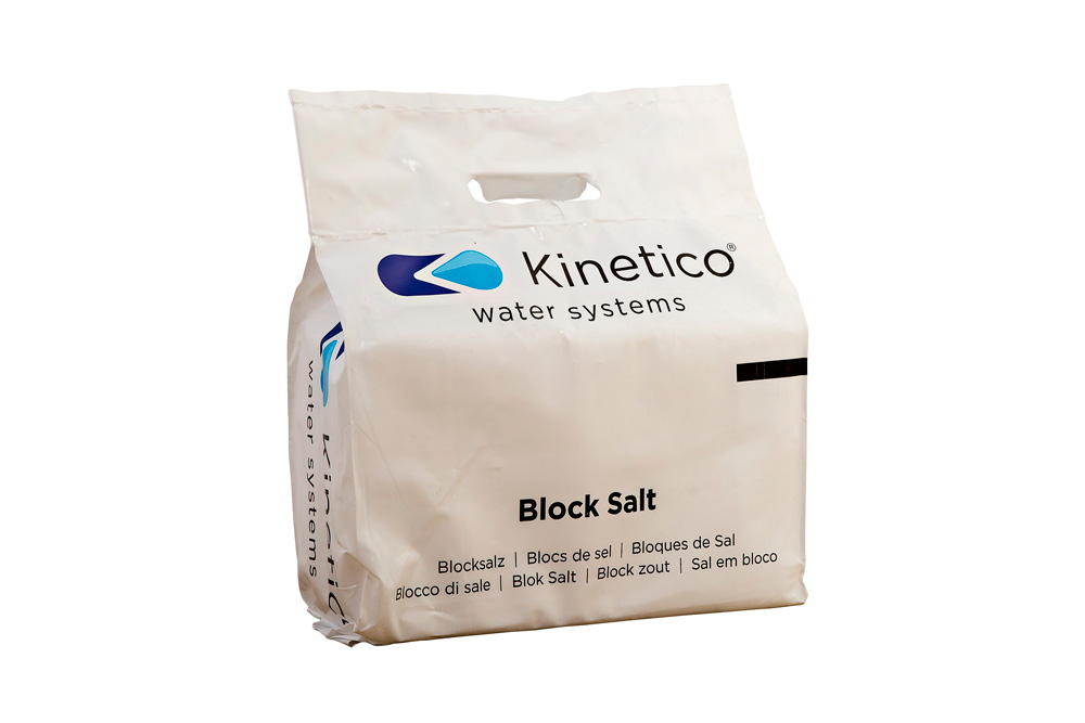Kinetico 2 Packs of 2x 4kg Blocks  Water Softener Block Salt 